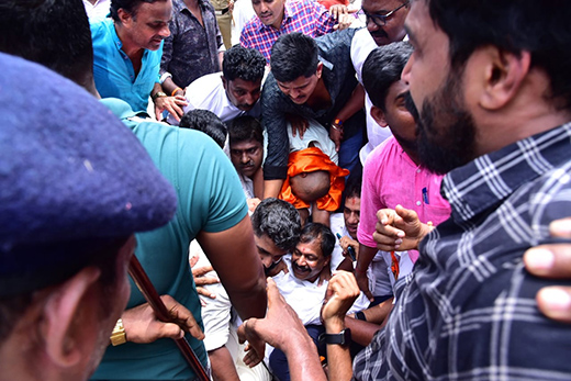 BJP protest